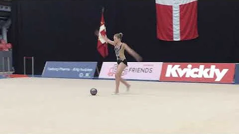 DM Rytmisk Gymnastik, Pre junior  Julie Krogh, Bol...