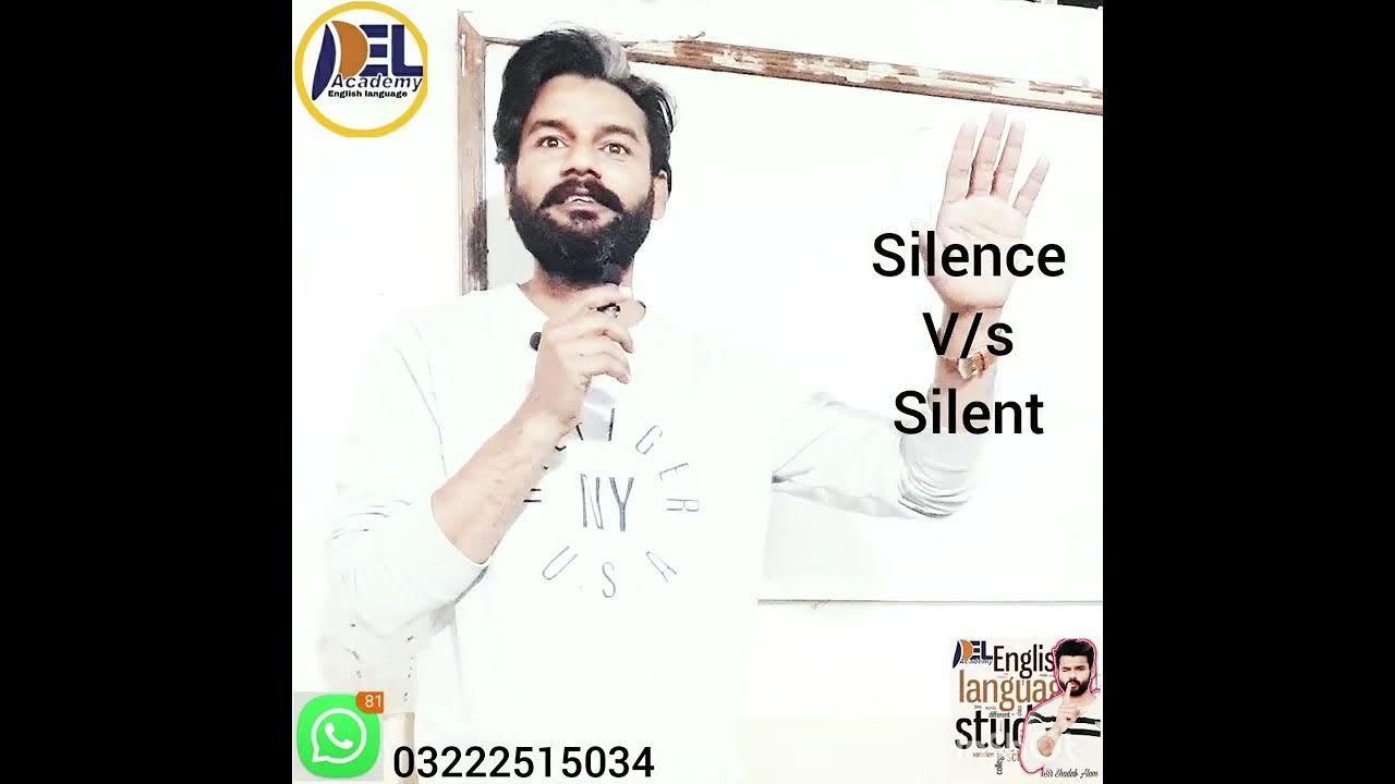 the-difference-between-silent-silence-youtube