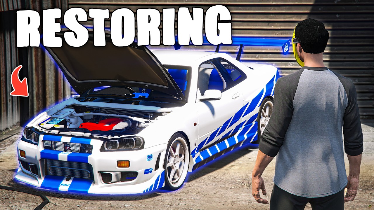 Restoring a Abandoned JDM Cars sa GTA 5