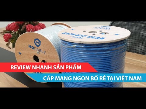 cat6 utp  New 2022  VTXVN - Đánh giá Cáp mạng Cat5e UTP và Cat6 UTP CCAH HDPRO