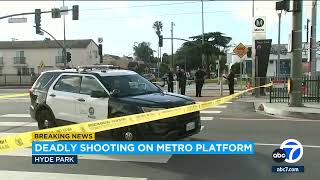 Man fatally shot near Metro K Line train platform in Hyde Park area, police say