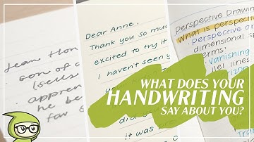 Is Graphology REAL? What your handwriting says about you 🤔✍️