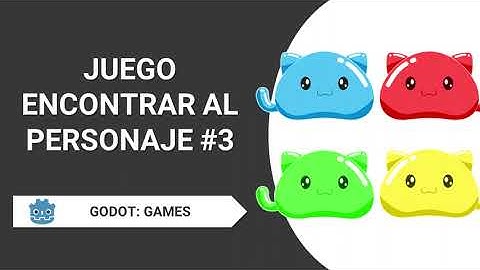 Crear Juego De Encontrar Personaje 03 | Juegos Fáciles En Godot 4