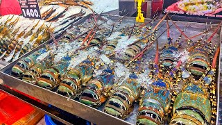 รสระเบิด! กุ้งล็อบสเตอร์สีรุ้งยักษ์, กุ้งล็อบสเตอร์ชีส, อาหารทะเลย่าง-อาหารทะเล
