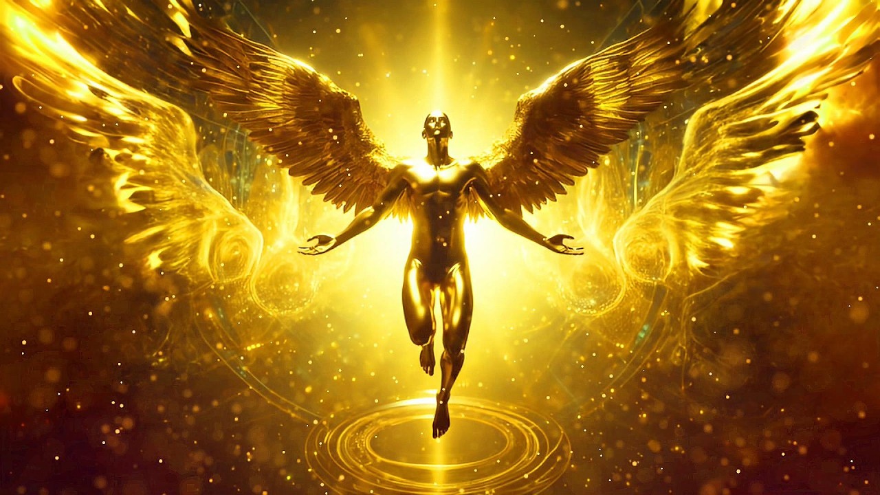 888Hz | Golden Angel’s Sacred Energy  Infinite Abundance Overflow
