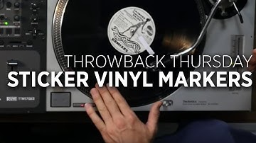 Marking Vinyl Records With Stickers: Throwback Thursday DJ Technique