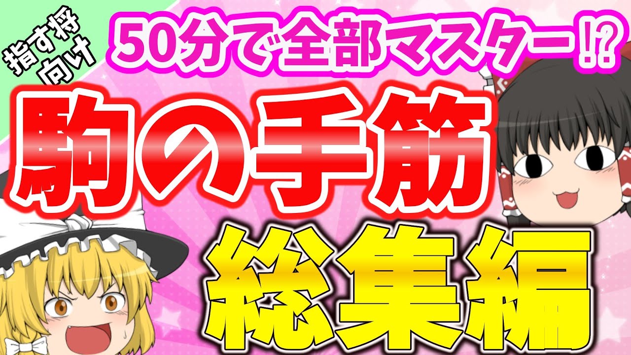 この動画一本で駒の手筋をマスターしよう！【なるるのゆっくり将棋解説】