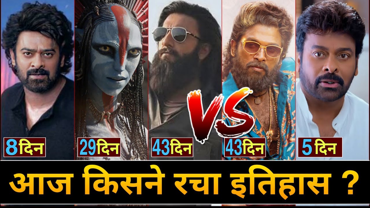 Dhurandhar Box Office Collection, Mana Shankara Vara Prasad Garu, Avatar 3, The Raja Saab Collection