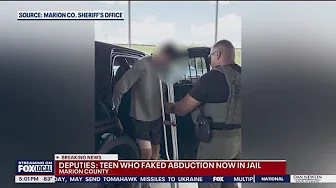 Florida teen arrested after faking own abduction, shooting himself to stage hoax