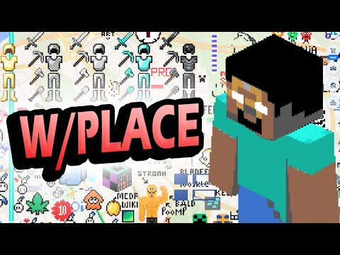 Minecraft Conquistó el MUNDO! WPLACE