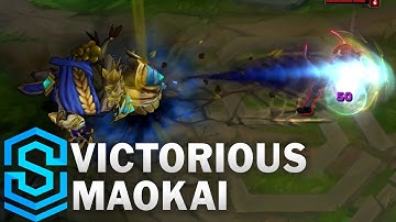 (OLD) Victorious Maokai Skin Spotlight - League of Legends