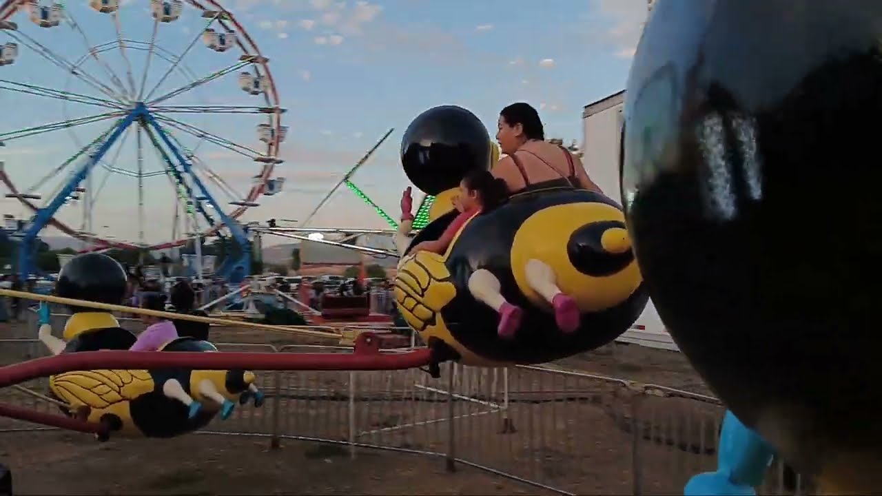 Classic Rides Amusements 2 Bumblebee Ride (On Ride) & Zipper Off Ride ShortVideo Part 2 Of 12