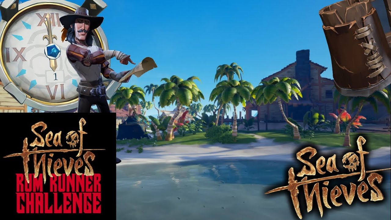 Sea of Thieves Rum Runner Challenge [World Record 4350] YouTube