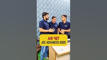 AIR 467 🔥| JEE Advanced 2025 Result #shorts #esaral #iit #jee #motivation