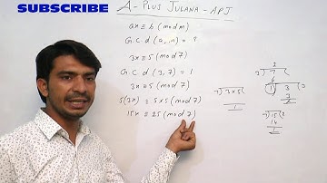 Linear congruence unique solution ba bsc 1st year number theory trigonometry exercise 2.2 modulo m