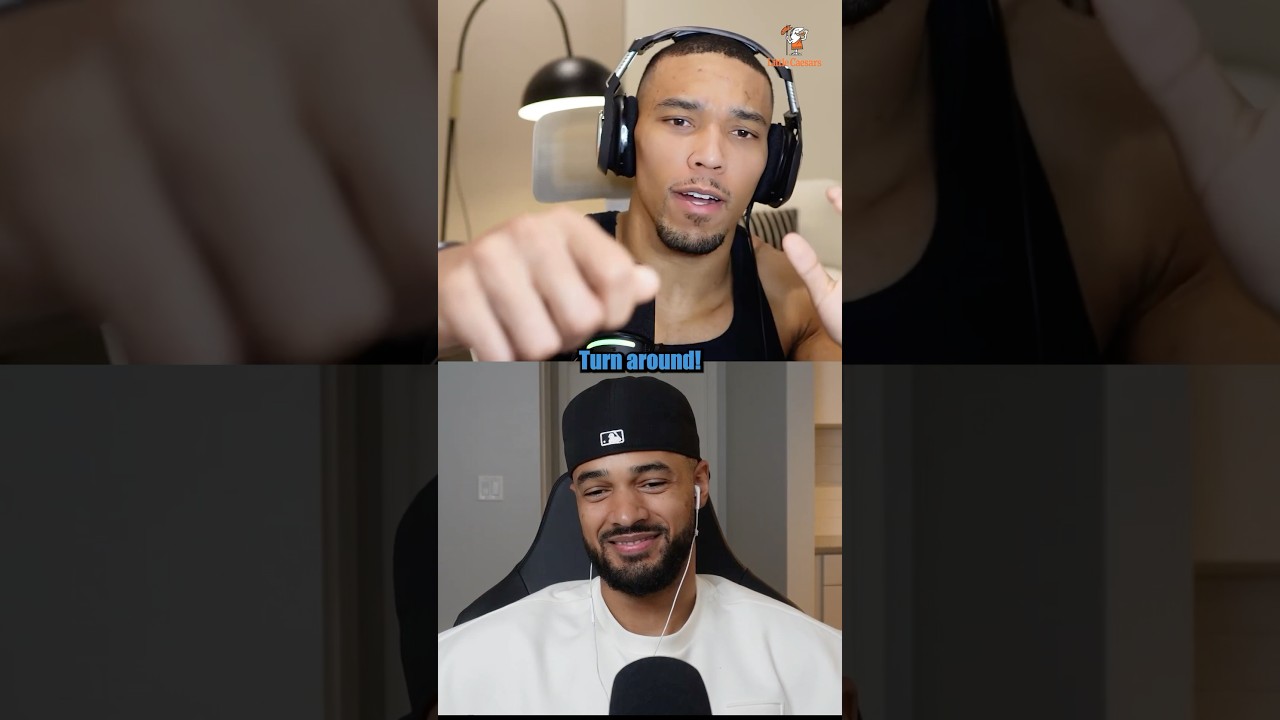 Amon-Ra St. Brown informed the camera man about his BTA celebration before the game 👀