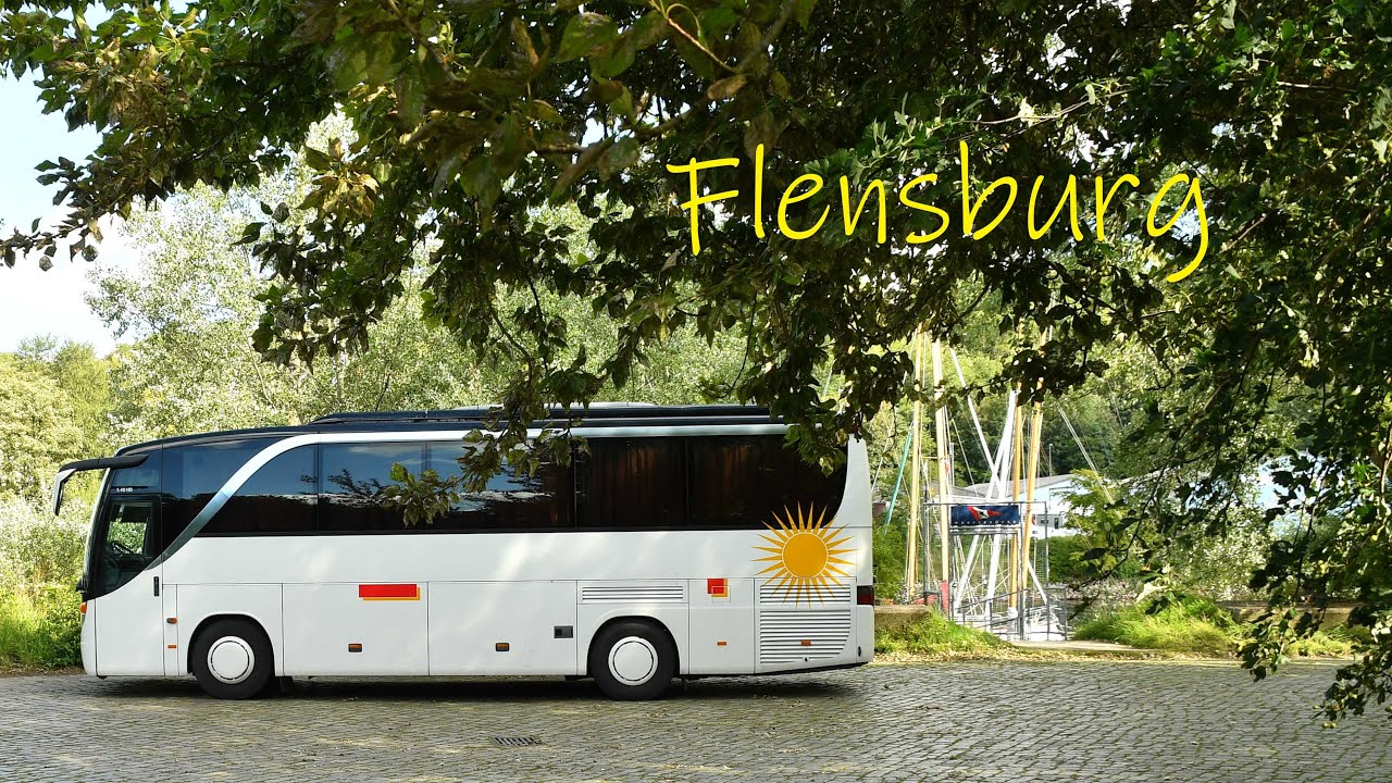 Wohnbus Elly in Flensburg - Übernachtung am Wasser