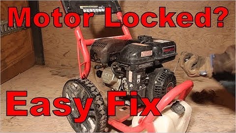 Small Engine Locked Up? Easy Fix: How to Unlock Seized Motor