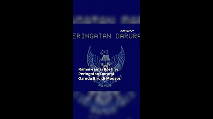 Peringatan Darurat Indonesia