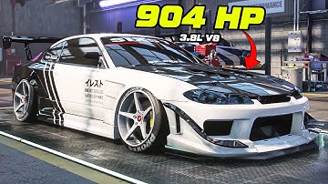 This Silvia ‘02 WILL SMOKE ANYTHING! Full Ultimate+ Build | NFS Heat Car Customization