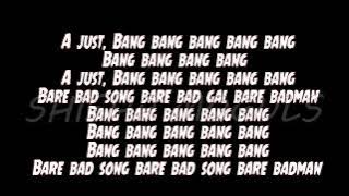 Rytikal - Bang Bang Lyrics (2022)