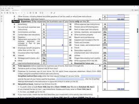 Video: How To Fill Out A Profit And Loss Tax Return