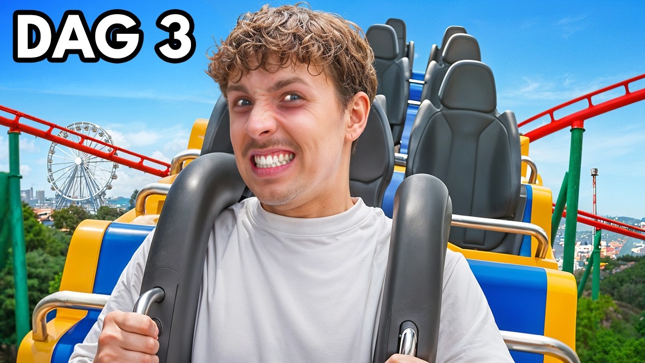 Overleef 5 dagen Alleen In Pretpark, Win €1000