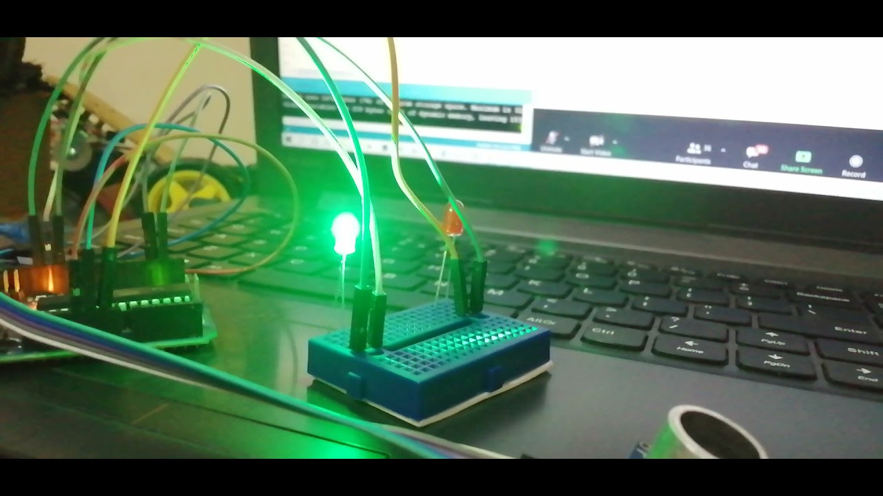 ultrasonic sensor tutorial - YouTube