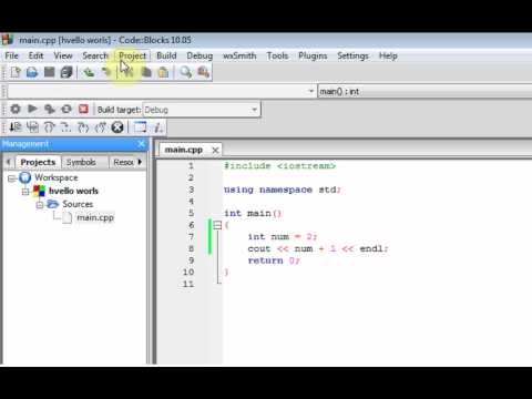 C++ Programming Tutorial: 2 - Variables