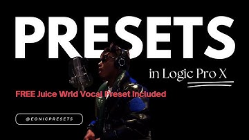 Uploading Presets into Logic Pro X | FREE Juice Wrld Preset Included