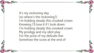 Bonnie Raitt - Crooked Crown Lyrics