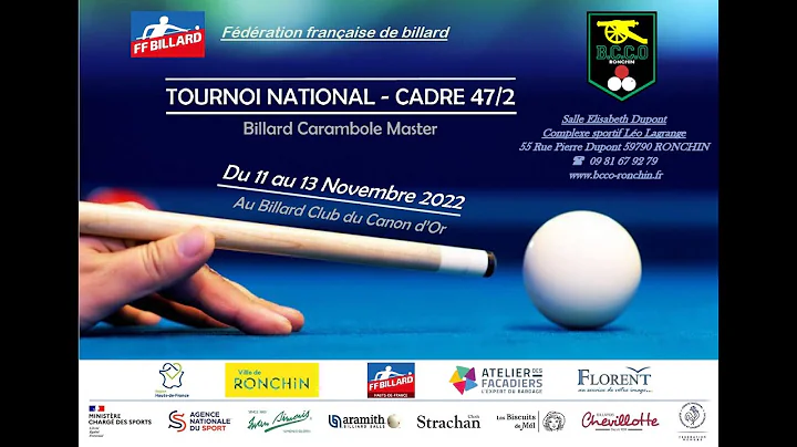 VENDITTELLI vs GOUGELIN Billard 4 Cadre47/2
