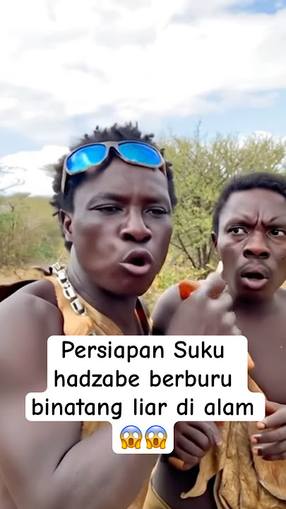 Persiapan berburu suku hadzabe #hadzabetribe #primitive #veo3 #ai #sukupedalaman #africa #short