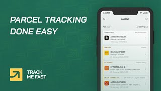 Track Me Fast - your best package tracker app for Android screenshot 2