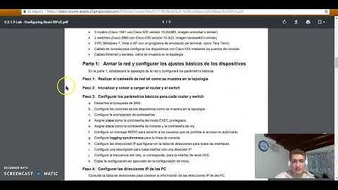 VIDEO TUTORIAL LABORATORIO PKT 3.2.1.9