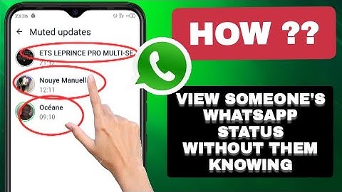 How To view Someone