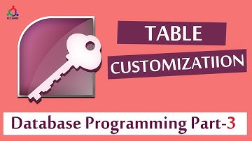 Database Programming Tutorial Part  3। Microsoft Access Bangla Tutorial ICT CARE