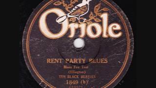 Duke Ellington &amp; His Orchestra - Rent Party Blues - 1930