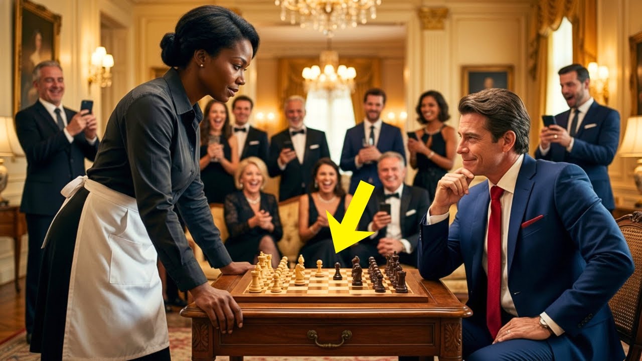 UN MILIONARIO SFIDA LA SUA COLF A SCACCHI PER DERIDERLA, MA LA SUA MOSSA CAMBIA TUTTO