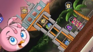 Three Star Destroy Rock Tower Angry Birds Rio #angrybirds #gameplay #moreviews #Youngandrunnnerup screenshot 5