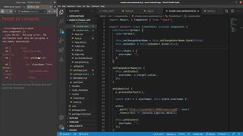 12. React Class Component, Forms and Axios call to ExpressJS | MERN Stack tutorial Heroku deployment