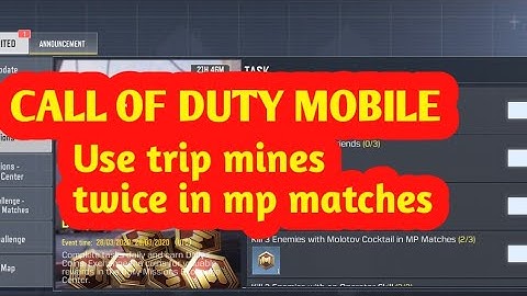 Use trip mines twice in mp matches