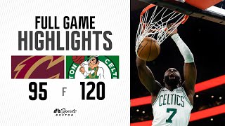 HIGHLIGHTS: Jaylen Brown DOMINATES as the Celtics take Game 1 vs. the Cavaliers, 120-90 screenshot 5