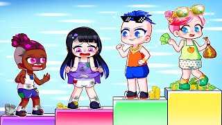 Anna vs Alex, Lisa, Edward Baby Rich & Poor | Gacha Club | Ppg x Rrb Gacha Life