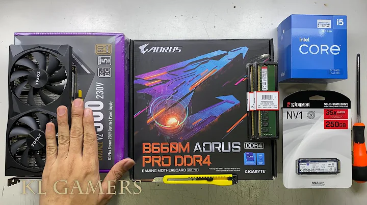 Satisfying PC Build intel Core i5 12400 GIGABYTE B660M AORUS PRO DDR4 ZOTAC GTX1660 MASTERBOX E300L - 天天要闻