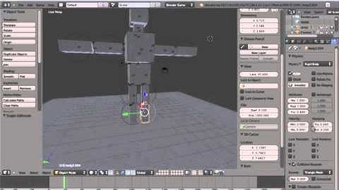 Blender 2.6 ragdoll tutorial part 2+download