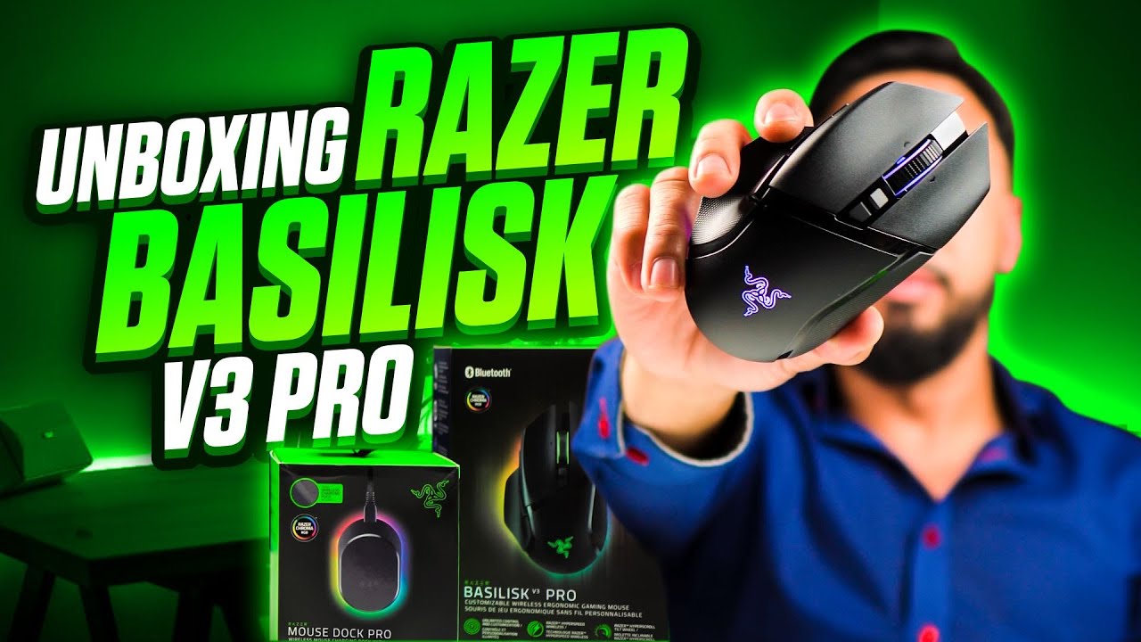 Razer Basilisk V3 Pro and Mouse Dock Pro: One of the best do-it