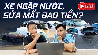 [LIVESTREAM] Hiện trường xe Đức ngập Thái Nguyên, chi phí sửa bằng 1\/2 giá xe