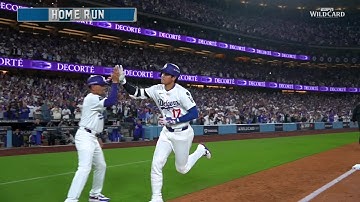 Shohei Ohtani hits 2 homers vs. Reds NLWC Game 1 🙌 | ESPN MLB