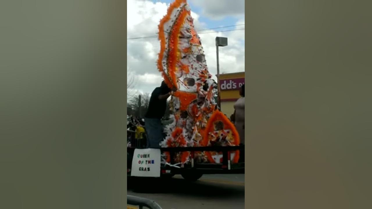 Black History Parade Lafayette, La Rayne Queen of Mardi Gras YouTube